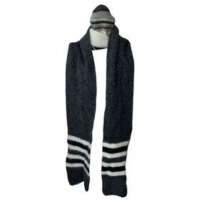 UNISEX RARE 2 piece hat ad scarf ALAFOSS ICEWOOL Icelandic Wool Iceland PURE WOO